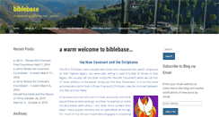 Desktop Screenshot of biblebase.com